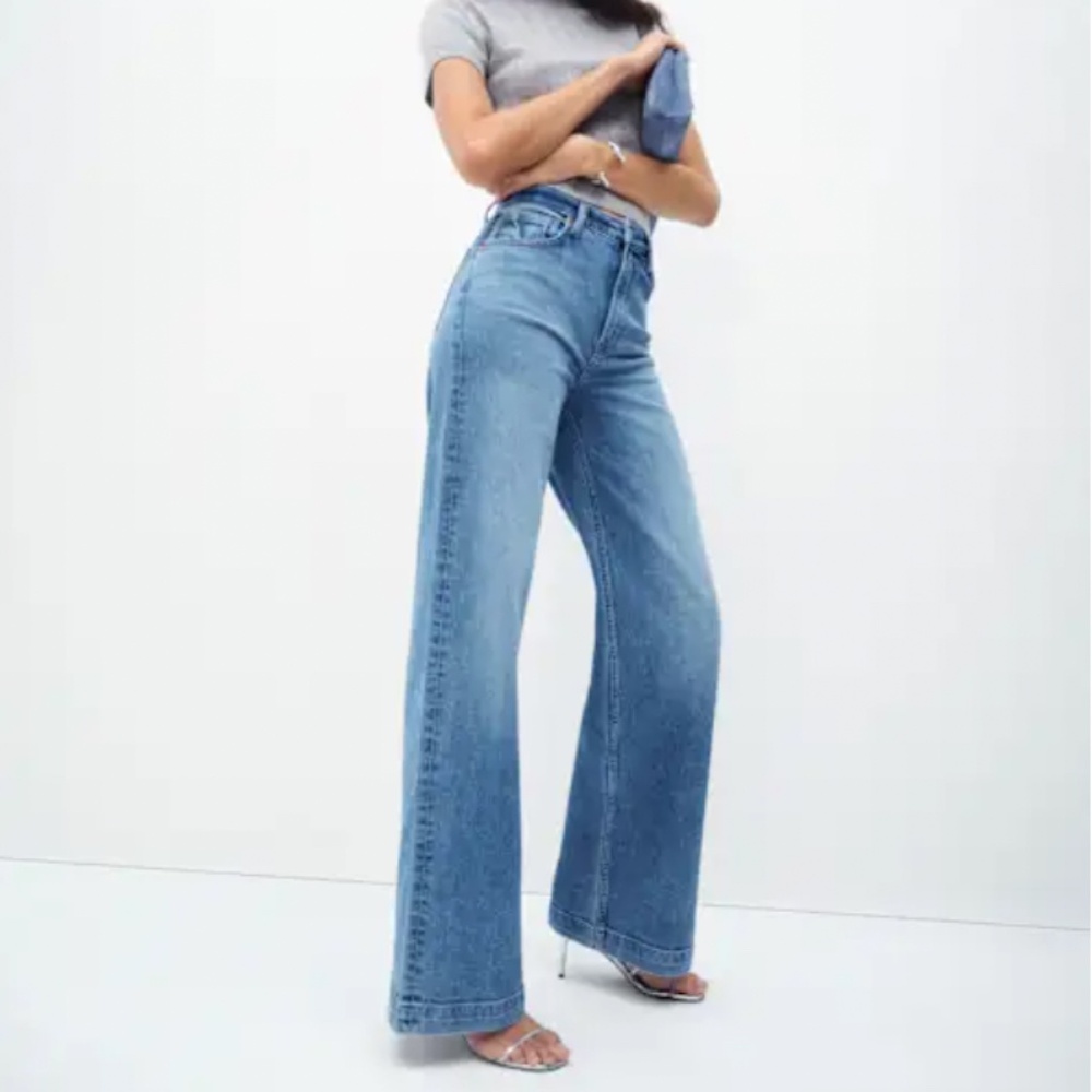 Reformation Bex Super Stretch High Rise Wide Leg Jeans